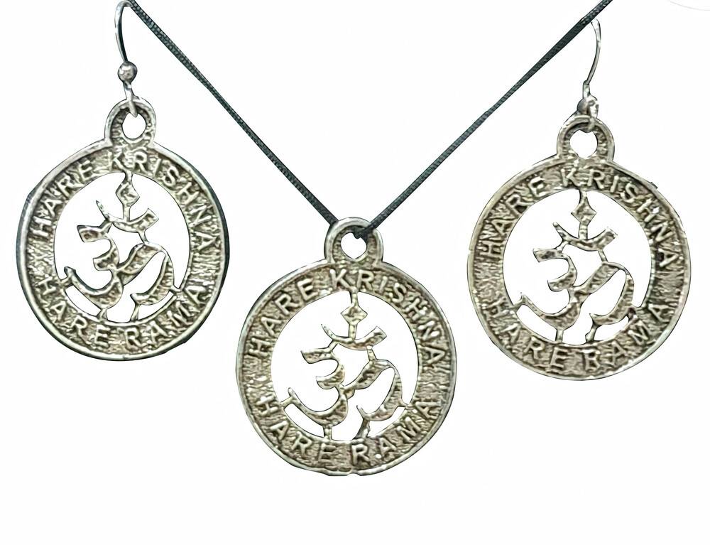 Leaf on sale krishna pendant