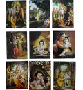 Assorted Krishna Greeting Card (Pack of 10)