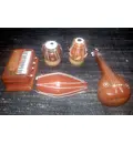 Harmonium, Mrdanga, Tabla and Sitar Polyresin Models 3\" (set of 5)