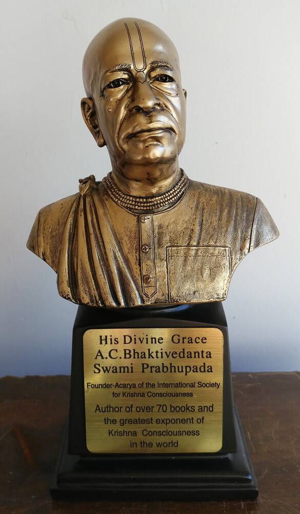Bust of Srila Prabhupada