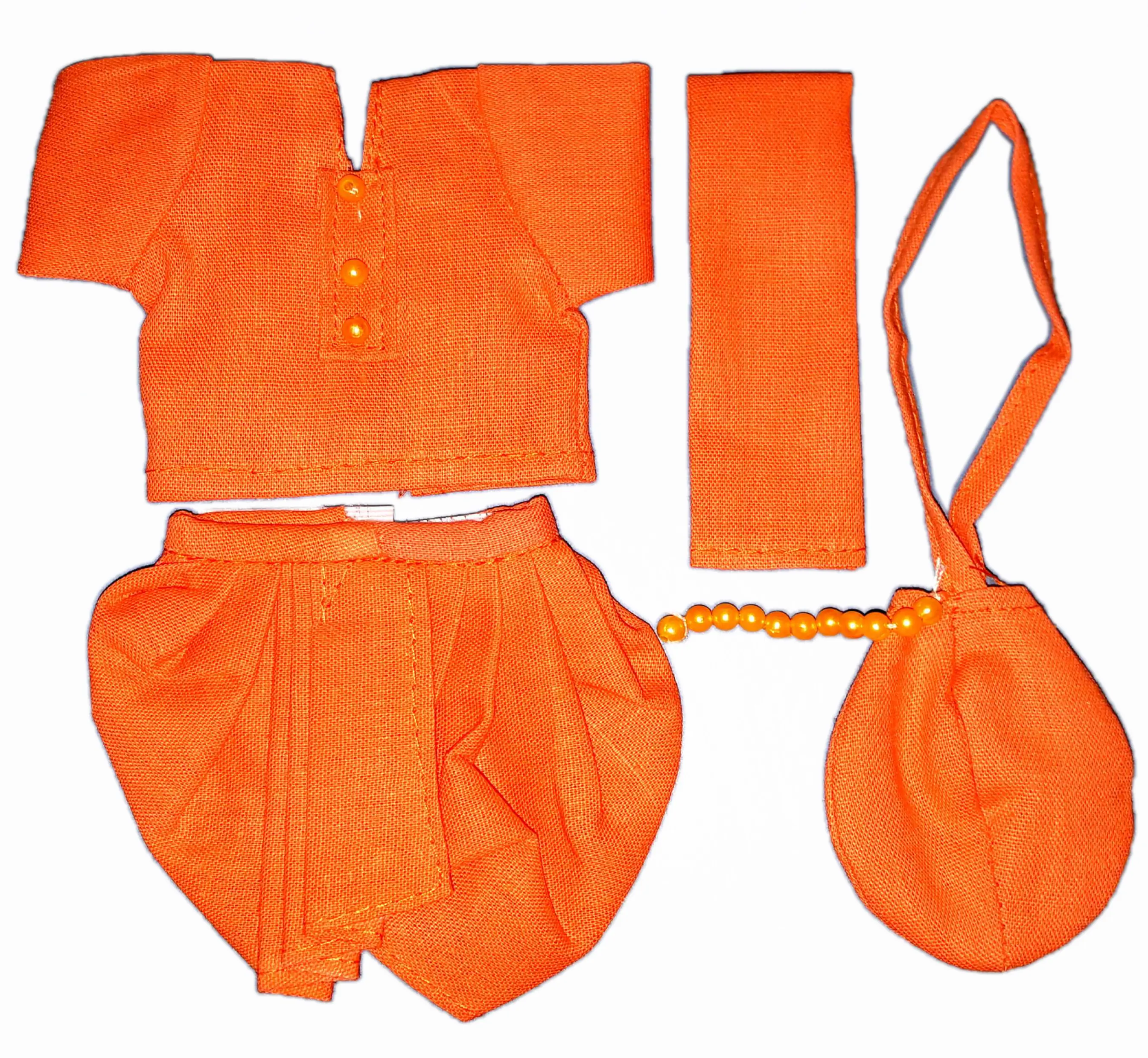 Prabhupada 5 inch Murti Clothing -- Cotton