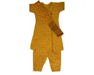 Punjabi Suit, 3-piece (Top, Pants, Chadar)