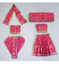 Radha Krishna Dress with Embroidery