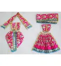 Radha Krishna Dress with Hand Embroidery