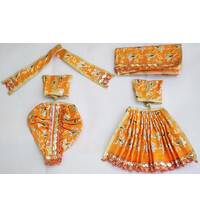 Radha Krishna Dress with Hand Embroidery