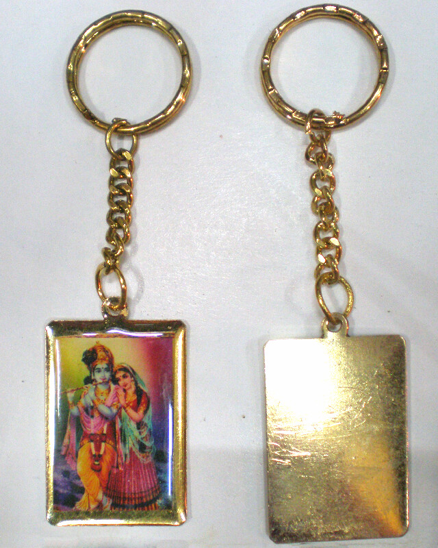 Radha hot sale krishna keychain