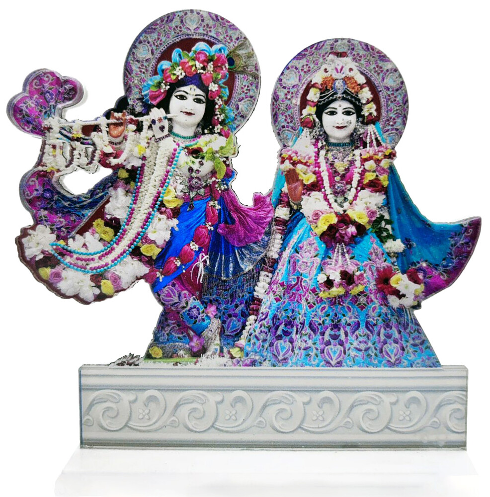 Krishna With Mother Yashoda Acrylic Stand