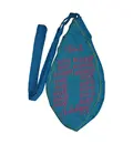 Radha Krishna & Cow Japa Bead Bag Embroidered with Mahamantra on back