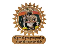 Radha Raman Ji Sticker With Maha Mantra