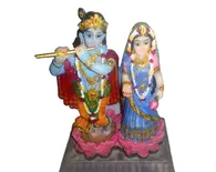 Radha Krishna Polyresin Figure (6" high)