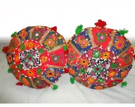 Rajasthani Handmade Cushions (Set of 2)