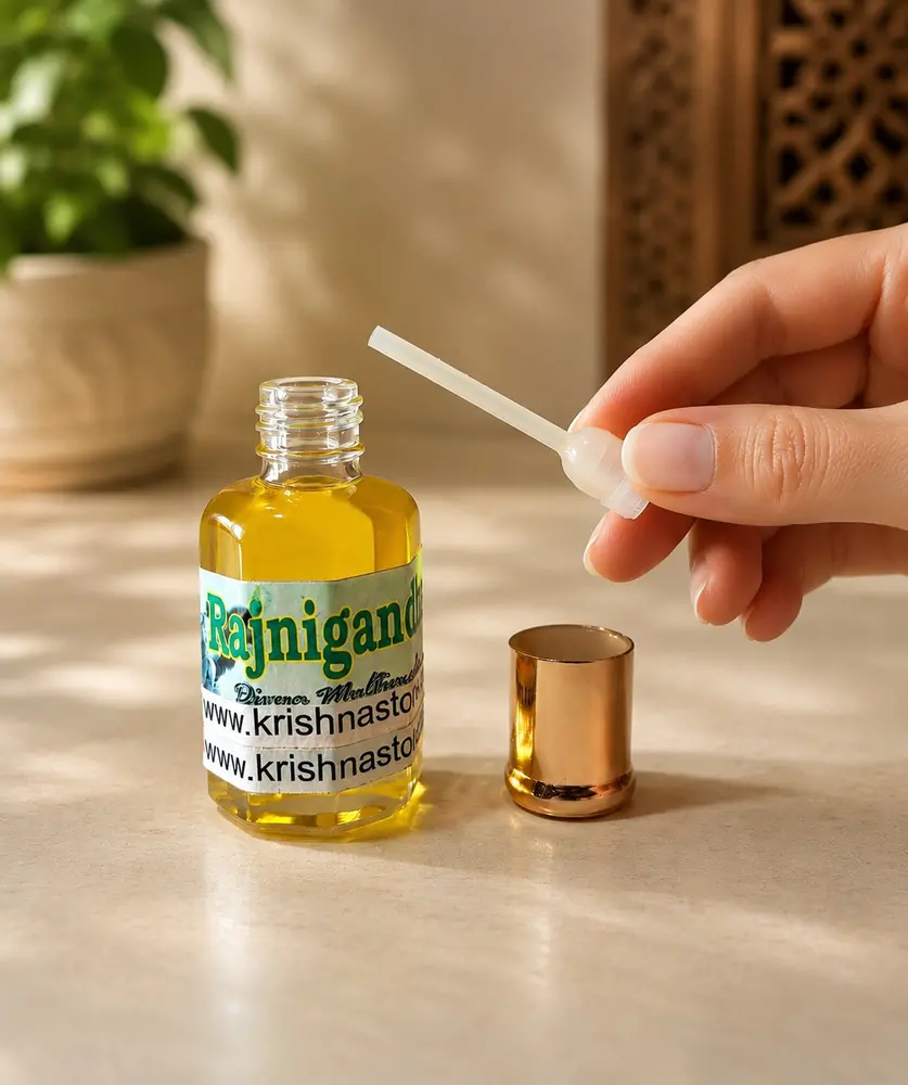 Rajnigandha Essential Oil Natural & Pure -- 10 Gram Bottle