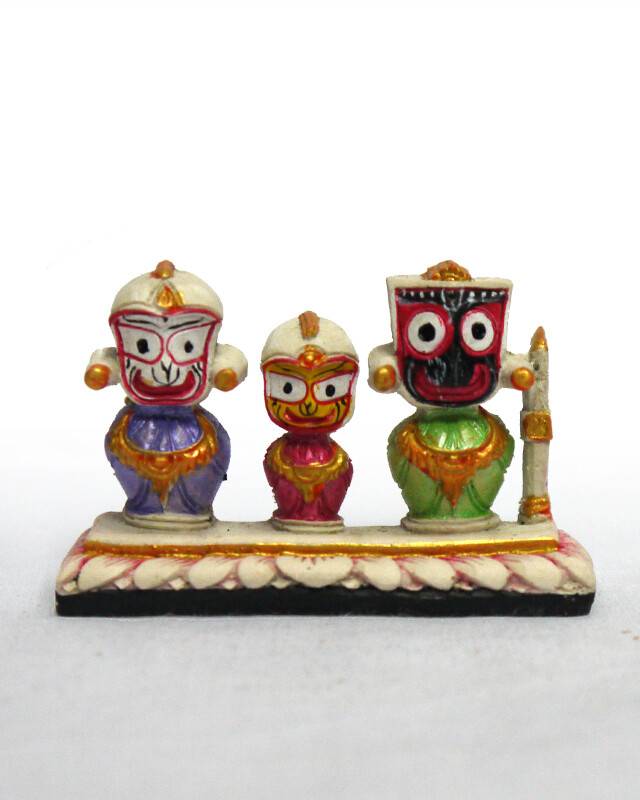 Jagannatha, Baladeva and Subhadra Deities, Small Size
