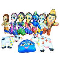 Childrens Stuffed Toys: Pack of 10 Assorted Toys
