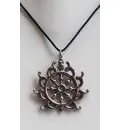 Sudarshan Chakra Necklace with Black Thread