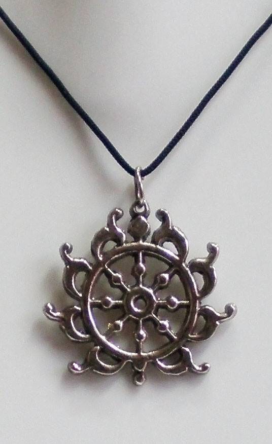 Sudarshan Chakra Necklace with Black Thread