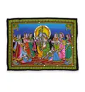 Wall Hanging -- Radha Krishna & Asta Sakhi