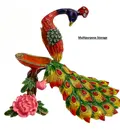 Deluxe Dancing Peacock Trinket Box