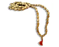 Barrel Shaped Tulsi Japa Beads