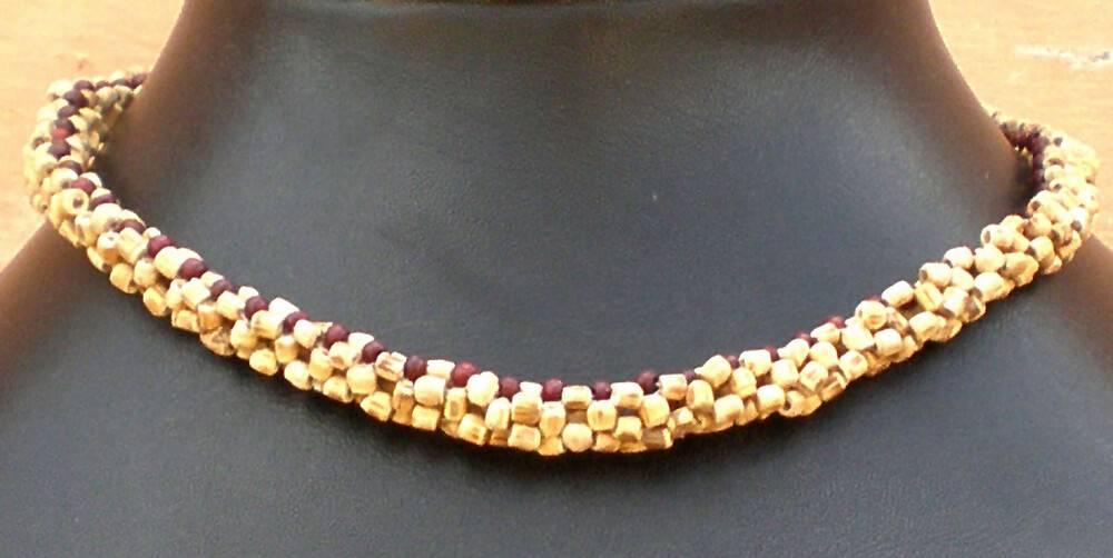 Tulsi Neck Beads - Fancy Thick
