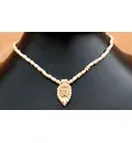 Radha Tulsi Pendant Necklace