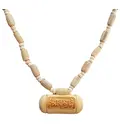 Masterpiece Hand Made Tulsi Necklace with Sri Krishna or Sri Radha Pendent