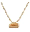 Masterpiece Hand Made Tulsi Necklace with Sri Krishna or Sri Radha Pendent