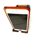 Wooden Mobile Phone Stand With Radhe Radhe Carving