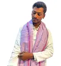 Gamcha, Khadi, large size (195x85cm) -- Traditional Indian Bathing Towel