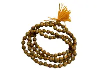 White Sandalwood Japa Mala (108 beads for chanting japa)