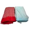 Running Material, 5 meters -- Net Embroidery  from Vrindavan for Custom Use