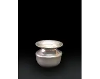 White Metal Water Cup for Arati