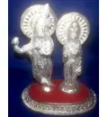 White Metal Radha Krishn (5\" high)