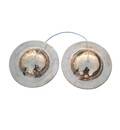 Whompers - Brass Hand Cymbals (Large 8.2\" - 8.5\")