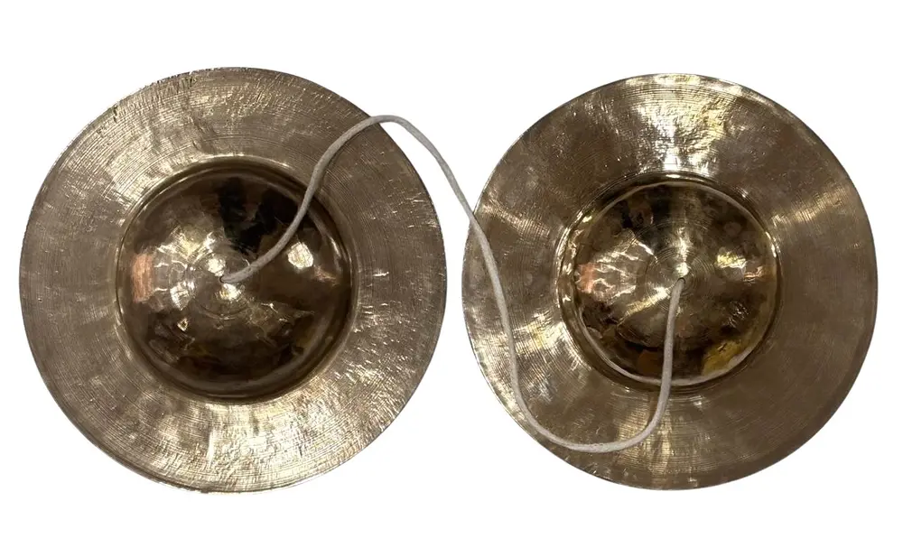 Whompers - Brass Hand Cymbals (Small 5.2\" - 5.5\")