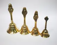 Aroti Bell for Deity Worship -- Brass