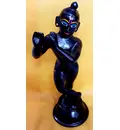 Brass Black Krishna Standing (6\")