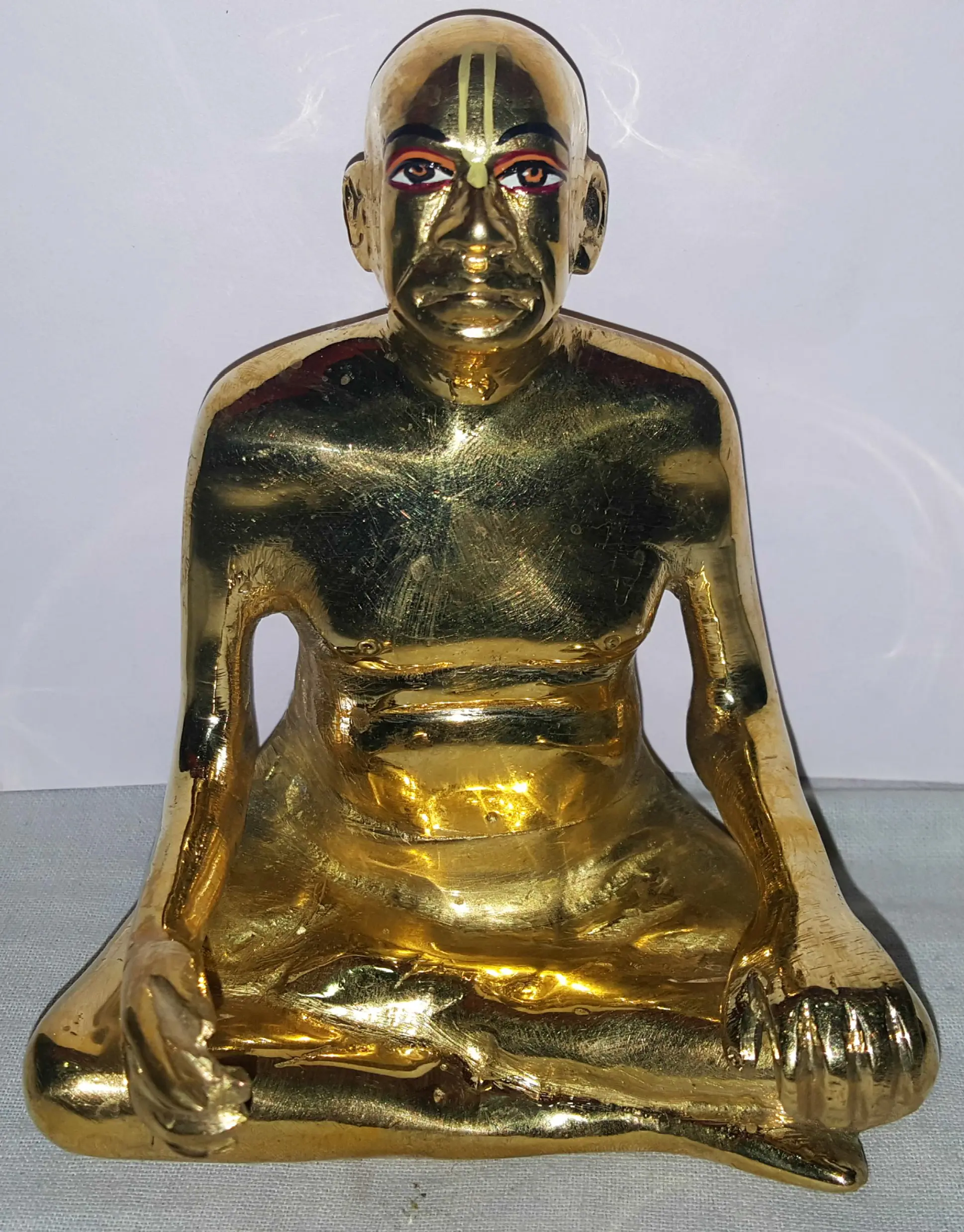 Srila Prabhupada Brass Deity 3\"