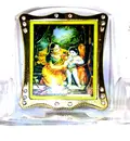 Clear Picture Stand -- Sri Damodara (Sticky Bottom for Car and more)