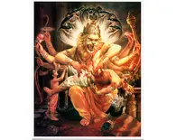 Lord Nrsimhadeva Greeting Cards Pack of 10