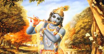Krishna in Vrindavan