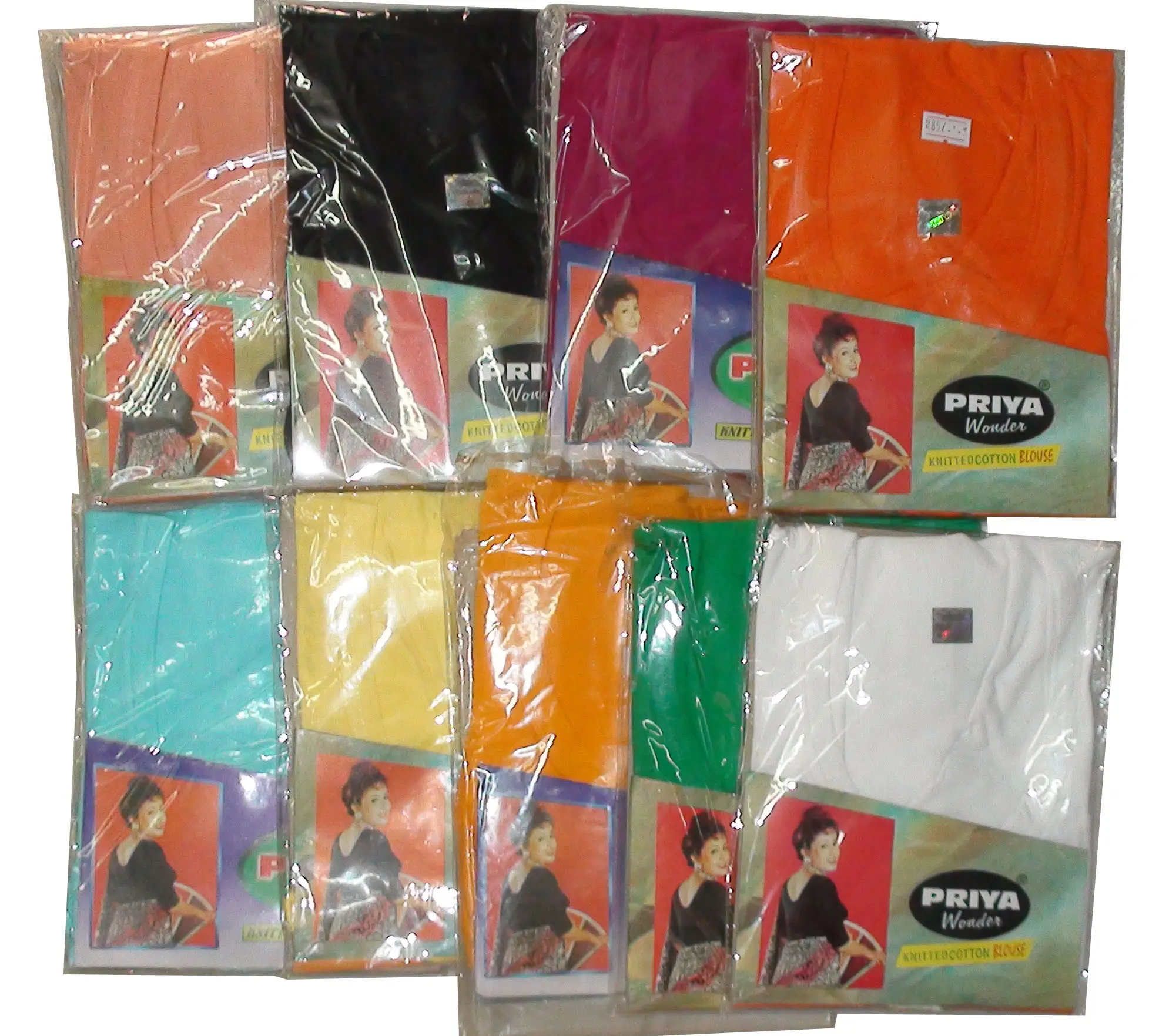Winter Choli (Open, with hooks)-- T-Shirt / Blouse for wearing with Sari