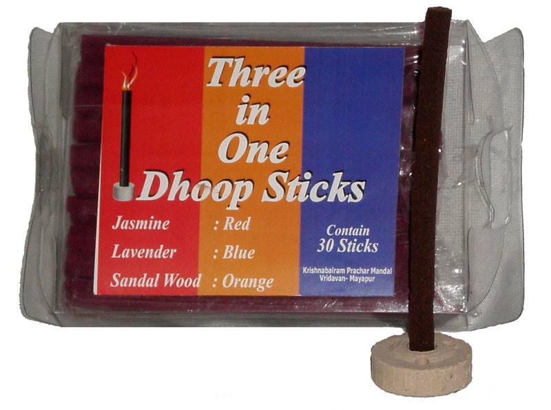 Mixed Pack Dhoop Pure Incense Sticks 3.5\"