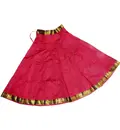 Gopi Dress -- 40 Panel Skirt, Single Color with Gold Border