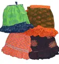 Gopi Dress -- Frill Skirt, 2 piece with Dupatta