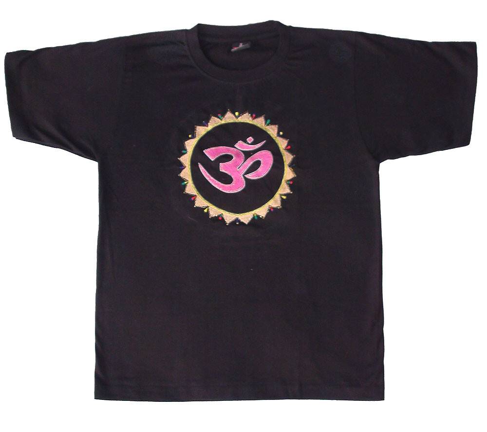 T-Shirt: OM Sign -- Embroided