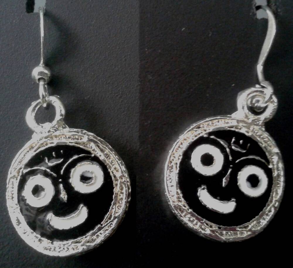 Earrings Lord Jagannatha (Pair)