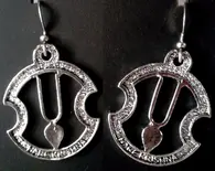 Earrings Tilak Hare Krishna (Pair)