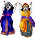 Childrens Stuffed Toy: Sri Sri Gaura Nitai Doll - 10\" Inches