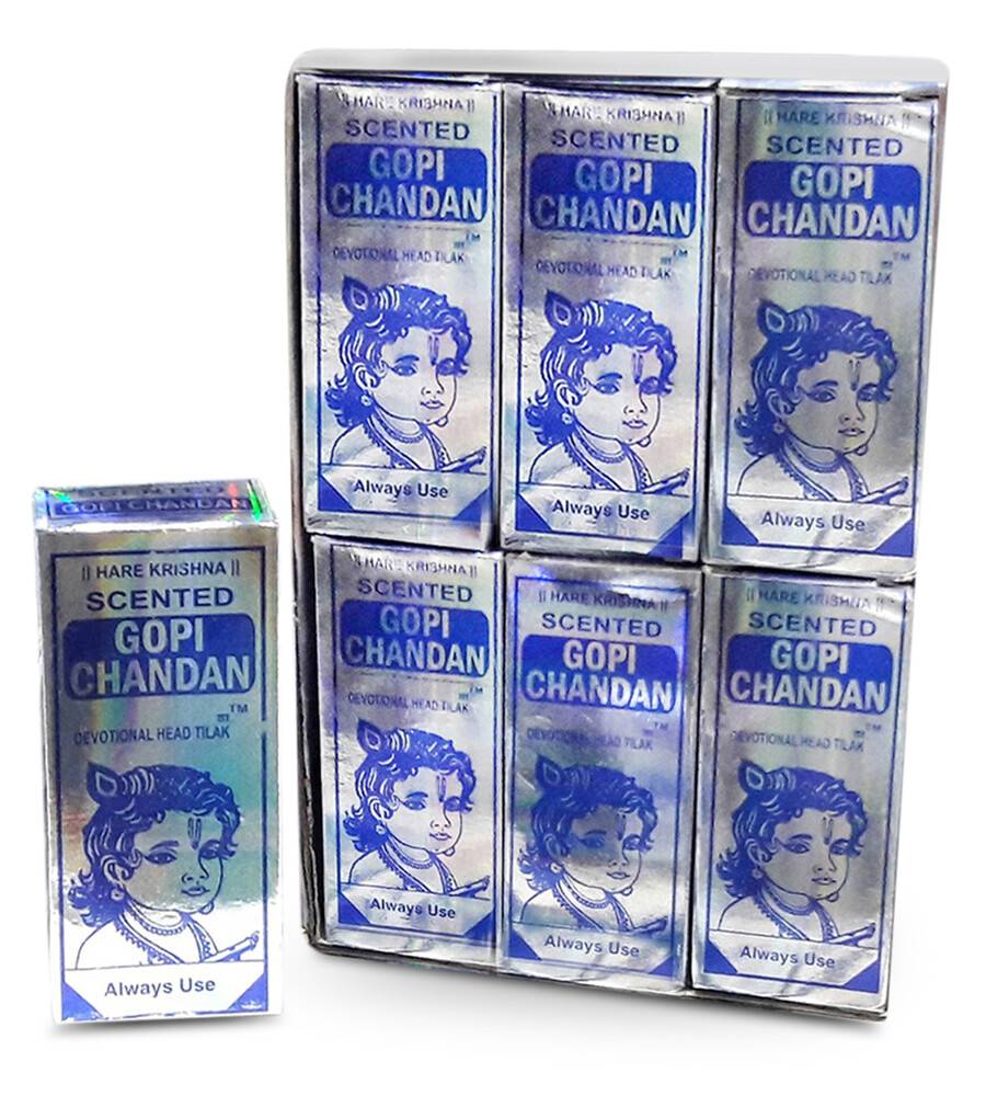 Gopi Chandan Tilak -- Colored Pack (70 Grams)